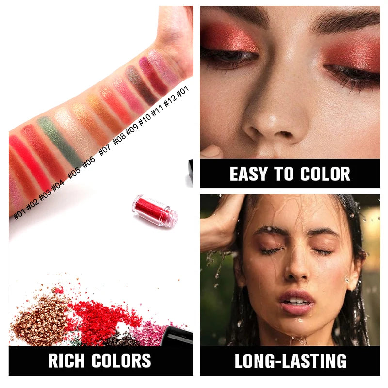 Ombre à paupières en poudre VERONNI Mermaid Diamond Shimmer