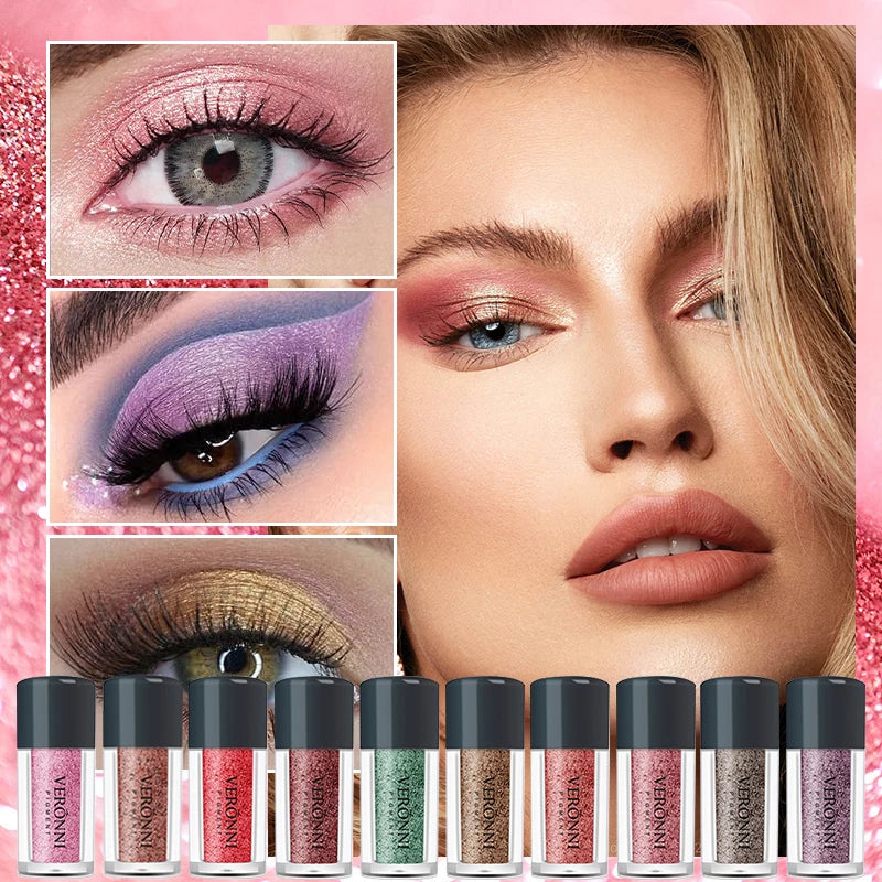 Ombre à paupières en poudre VERONNI Mermaid Diamond Shimmer