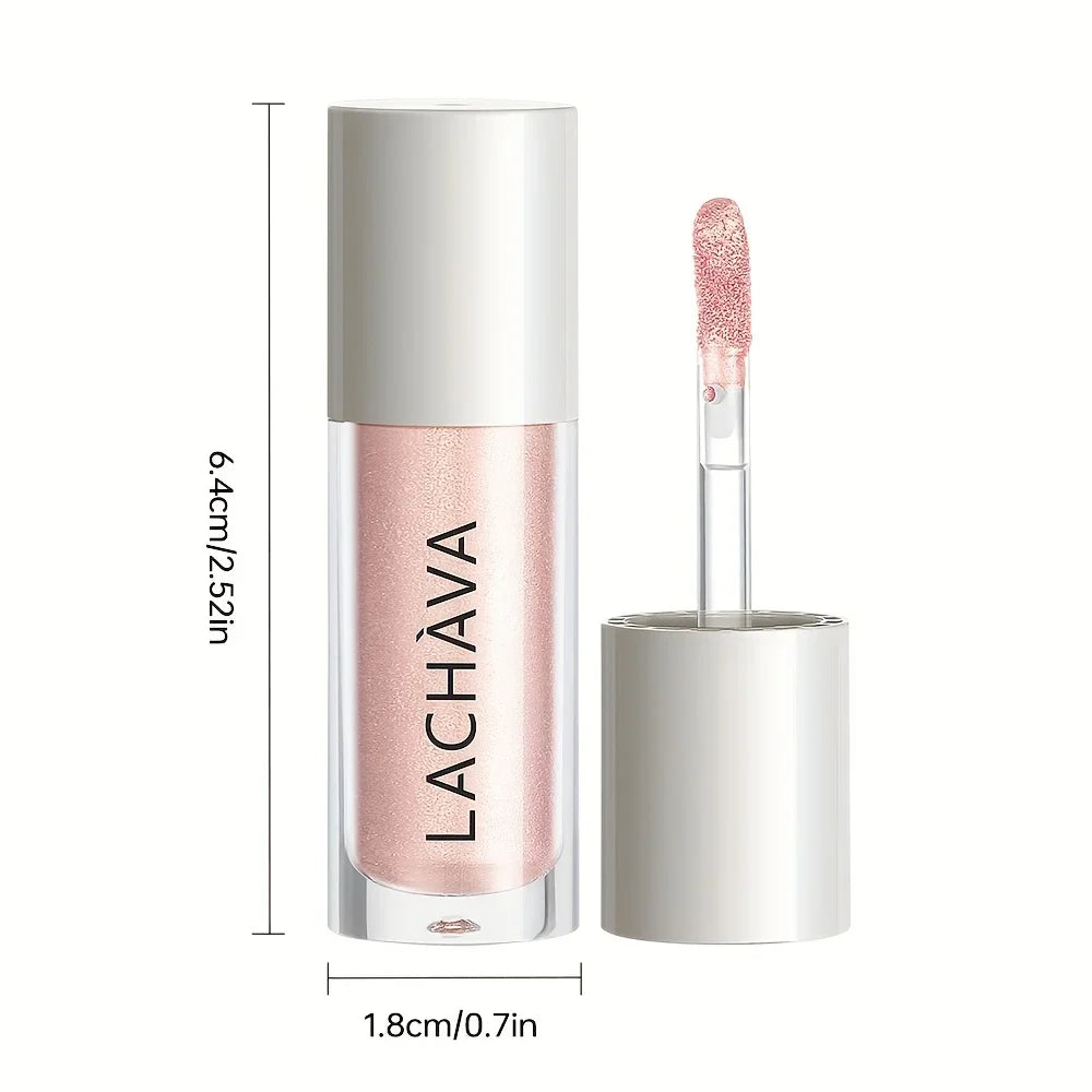 Ombre à paupières liquide pailletée métallique